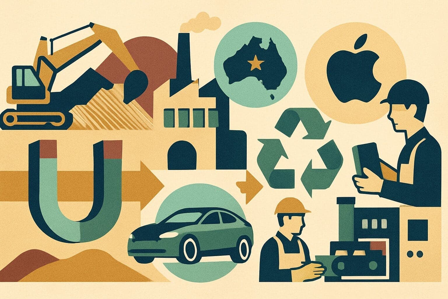 Apple–MP Materials Deal Underscores Strategic Value of Rare Earth Recycling and Boosts Spotlight on Local Contenders