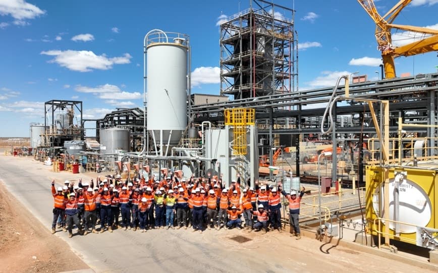 Boss Energy produces first drum of uranium at Honeymoon project