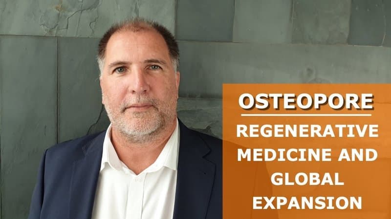Osteopore director Geoff Pocock on the company’s regenerative technology and major market potential